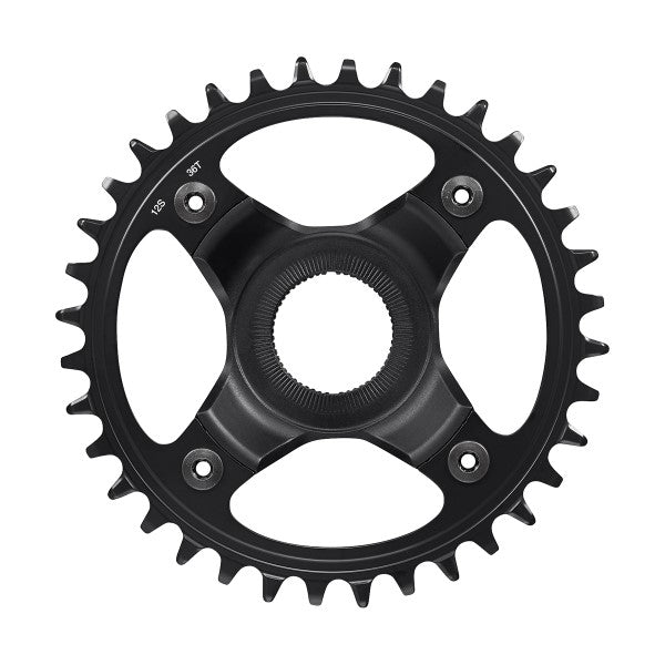 SHIMANO Plateau 36D STEPS 55mm Noir SM-CRE80-12-B Sans Flasque