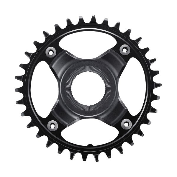 SHIMANO Plateau 34D STEPS 55mm Noir SM-CRE80-12-B Sans Flasque
