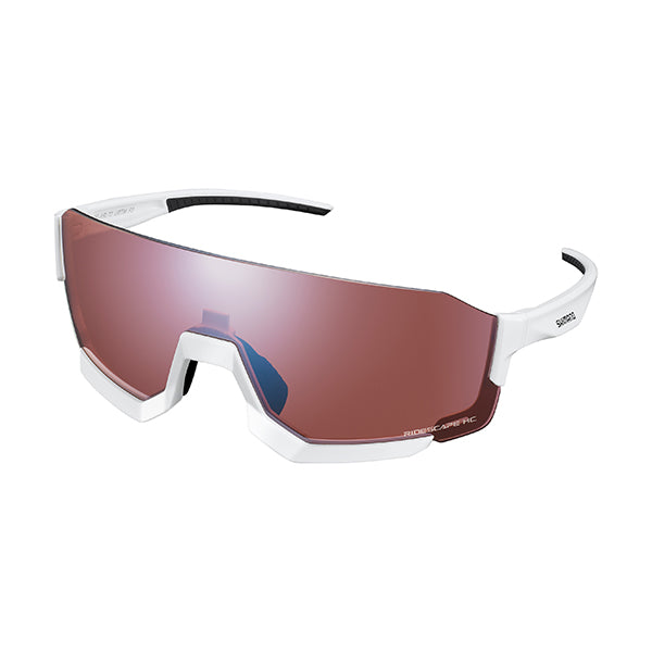 SHIMANO Lunettes Aerolite 2 Ridescape High Contrast Blanc