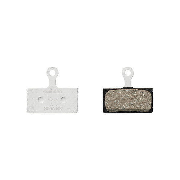 SHIMANO Plaquettes Frein Resine G05A Inclus Ressort/Vis 1 paire