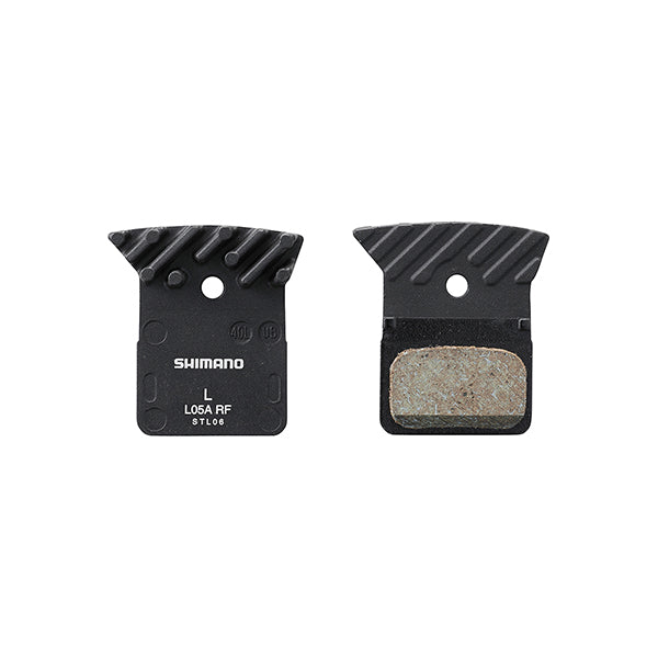 Plaquettes Frein Résine SHIMANO L05A-RF avec ressort inclu
