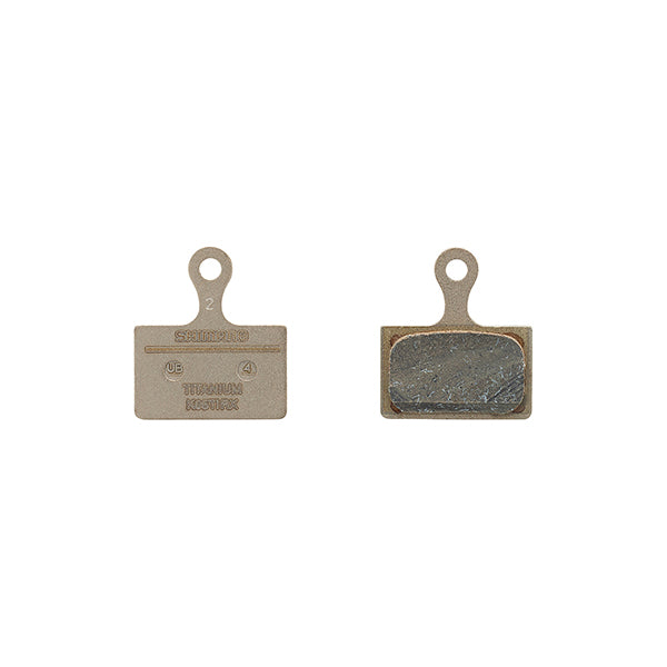 SHIMANO Plaquettes Frein Resine K05TI Incl Ressort/Vis Par 1 paire