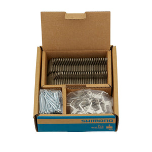 SHIMANO Plaquettes Frein Résine B05S Ressort/Vis incl 25 Paires