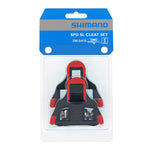 SHIMANO Cales route SM-SH10 rouge (M5*8) paire