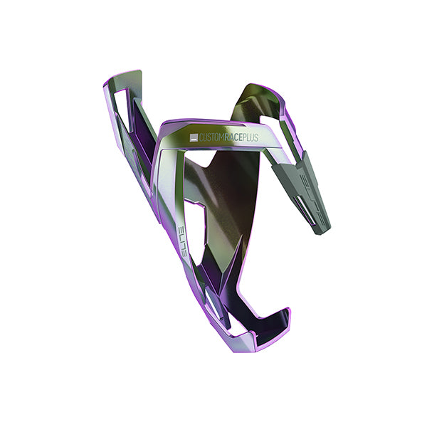 Porte-bidon Elite Custom Race Plus – Vert violet irisé