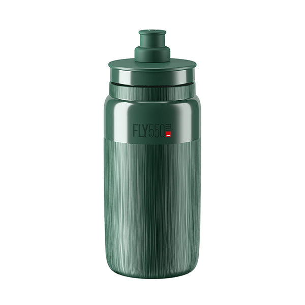 Bidon Elite Fly Tex – Vert foncé 550 ml