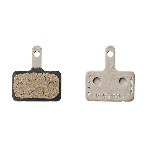 SHIMANO Plaquettes Frein Resine M05 Incl Ressort/Vis Par 1 paire