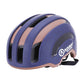 Casque urbain Auvray Safe bleu marine-marron avec éclairage intégré – vue 6