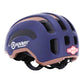 Casque urbain Auvray Safe bleu marine-marron avec éclairage intégré – vue 4