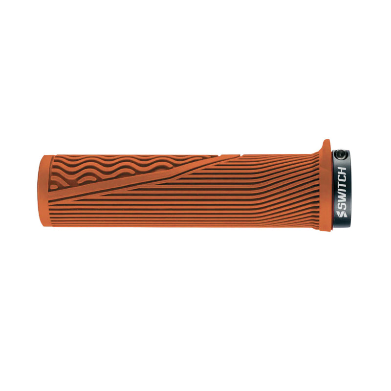 Poignées VTT Switch Drift Lock-On (paire) – Orange