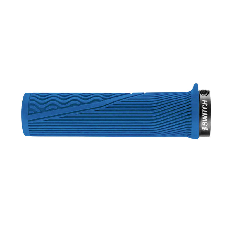 Poignées VTT Switch Drift Lock-On (paire) – Bleu