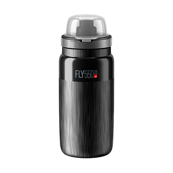 Bidon Elite Fly Tex VTT – Noir 550 ml