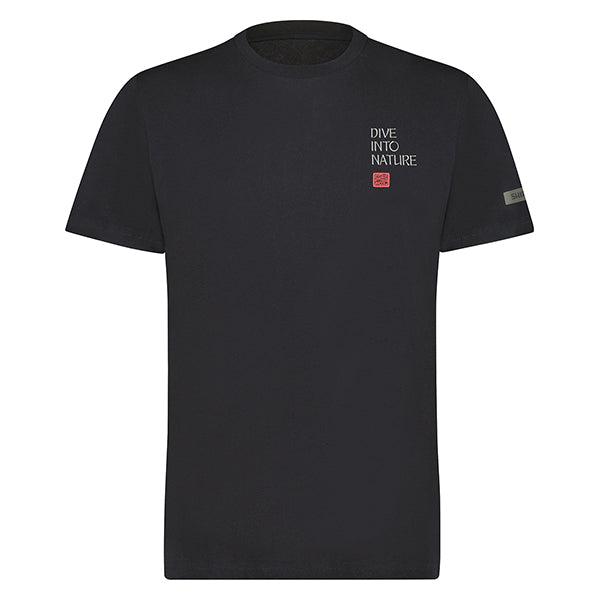 SHIMANO Tee-Shirt Sentiero Noir