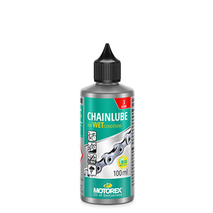 Lubrifiant Chaine Pour Temps Humide Burette 100ml MOTOREX