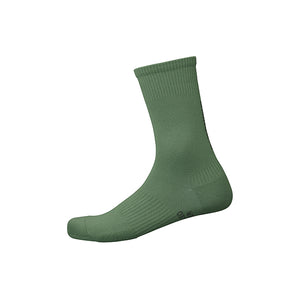 SHIMANO Chaussettes Evolve Vert Sauge