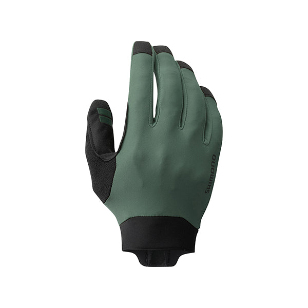 SHIMANO Gants Enduro Vert Olive