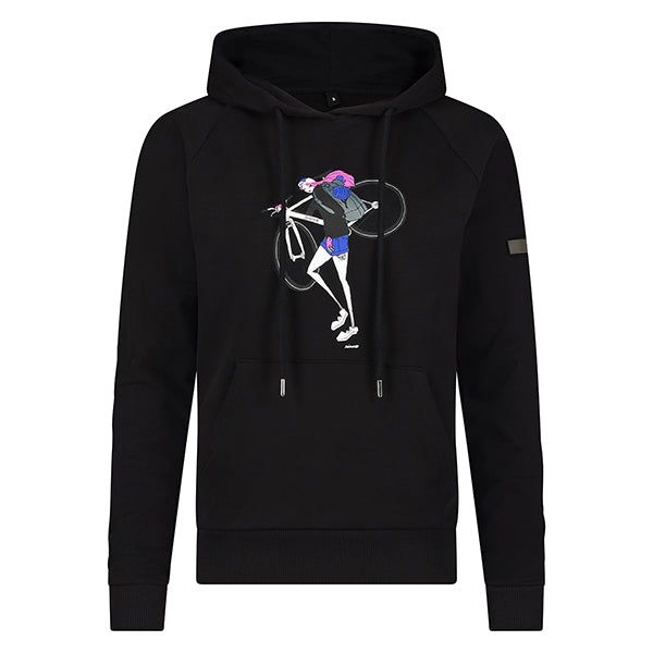 SHIMANO Pull à Capuche Sentiero W Noir