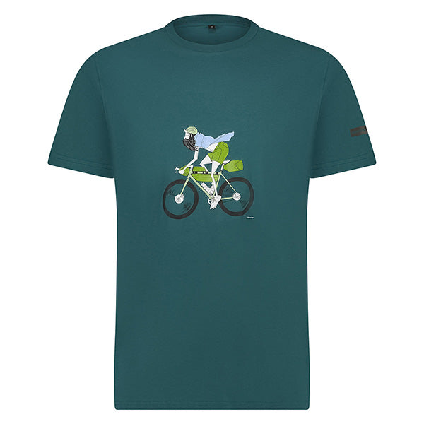 SHIMANO T-shirt Sentiero Bleu Océan