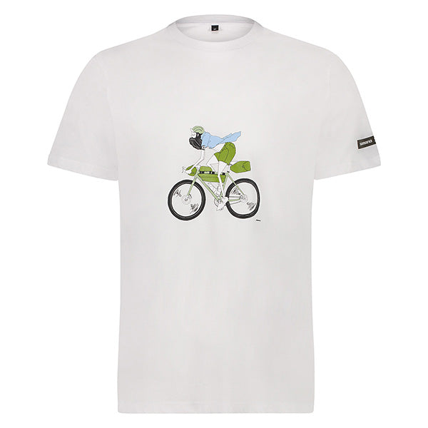 SHIMANO T-Shirt Sentiero Femme Blanc