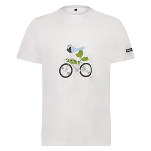 SHIMANO T-Shirt Sentiero Blanc