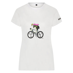 SHIMANO T-Shirt Sentiero Femme Blanc