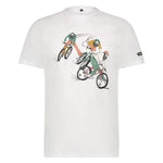 SHIMANO T-shirt Sentiero Blanc/Gris