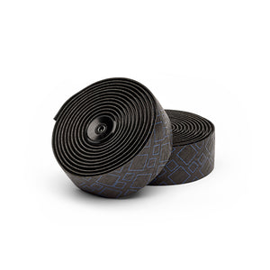 PRO Ruban Cintre Peaked Team PU / 2.5mm Noir/Bleu