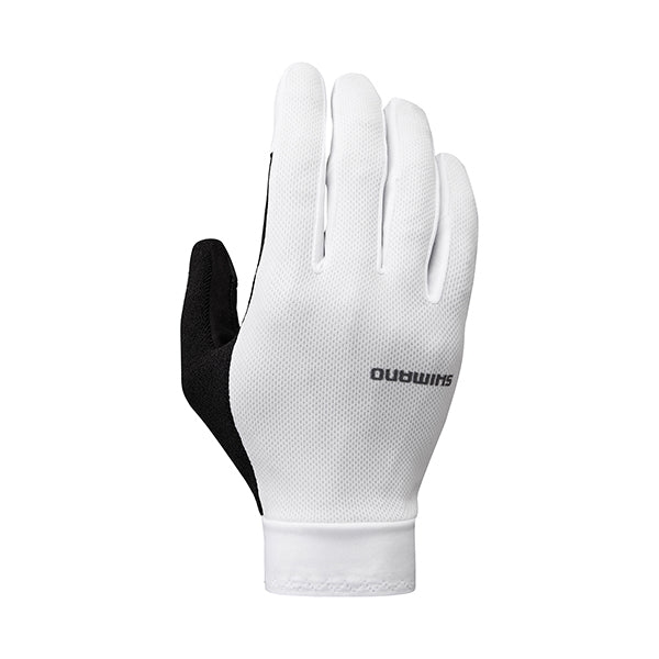 SHIMANO Gants Long Explorer Gel Blanc
