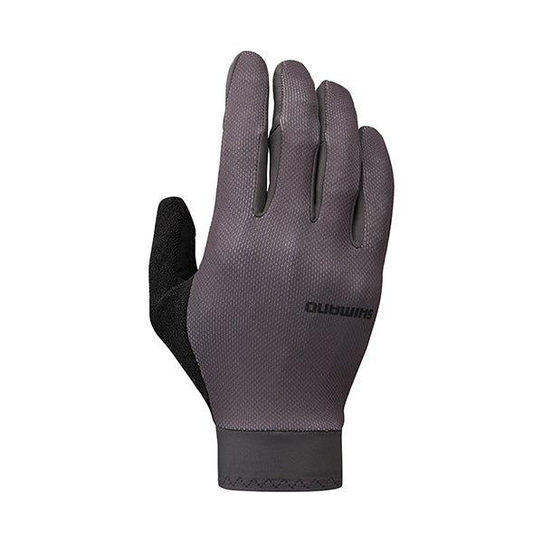 SHIMANO Gants Long Explorer Gel Marron Cèdre