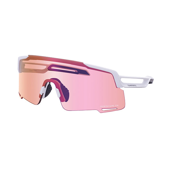 SHIMANO Lunettes Equinox 5 Matte White Ridescape Trail