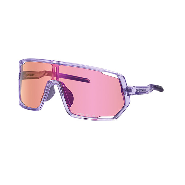SHIMANO Lunettes Technium 2 Lilas Transp Ridescape Trail