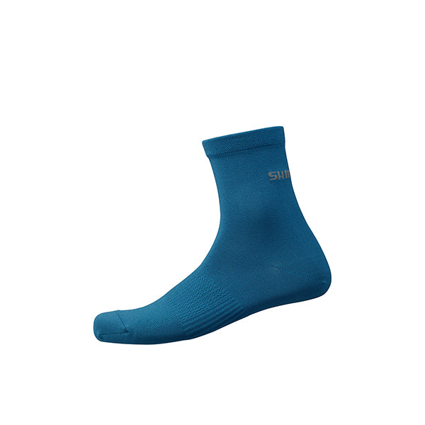 SHIMANO Chaussettes Perf Moy CW-SCBS-ZS21U Bleu Indigo