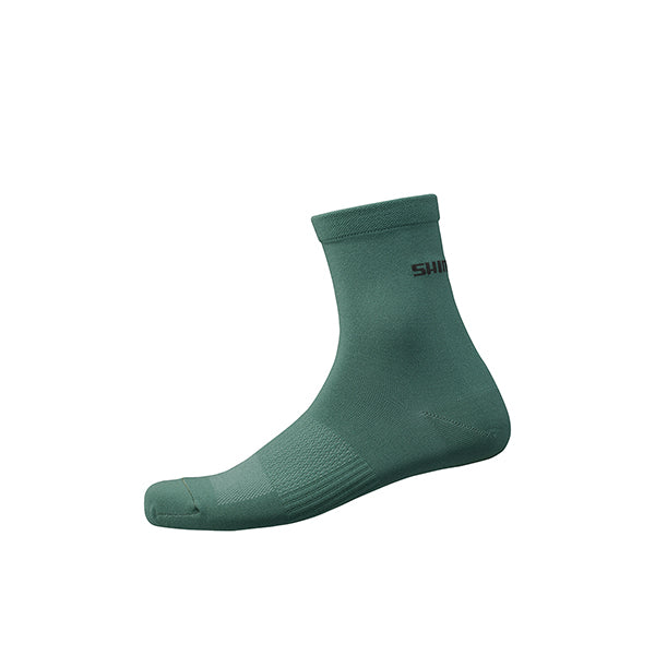 SHIMANO Chaussettes Perf Moy CW-SCBS-ZS21U Vert Sauge