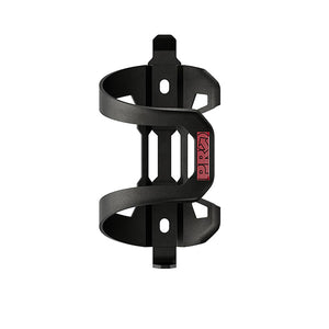 PRO Porte Bidon Côté Alu / 2 côtés Noir/Rouge
