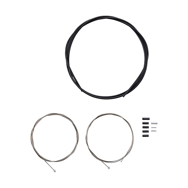 SHIMANO Kit Cable Gaine Route SUS Noir 1700mm