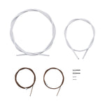 SHIMANO Kit Cables Gaines Frein Rte Polymer Blanc