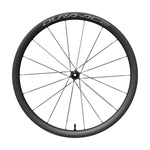 SHIMANO Roue Avant WH-R9370-C36-TL Tubeless Frein Disq Axe Trav
