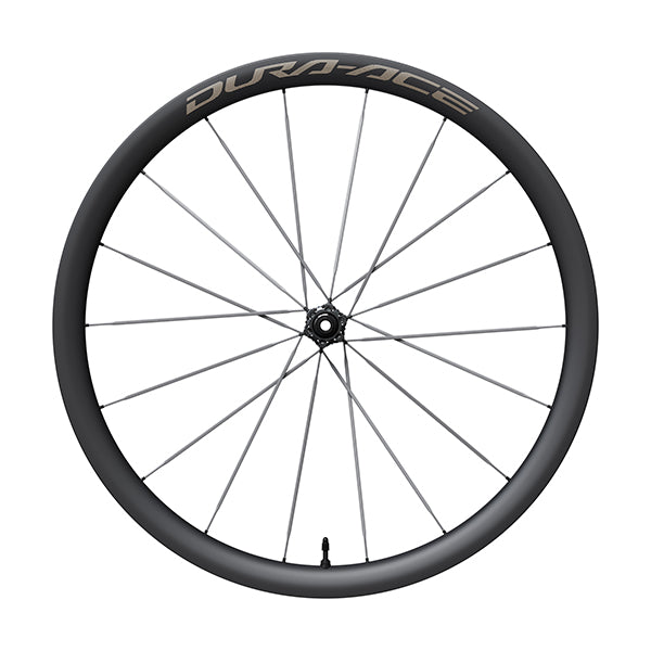 SHIMANO Roue Avant WH-R9370-C36-TL Tubeless Frein Disq Axe Trav