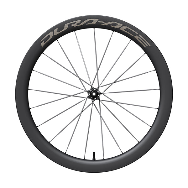 SHIMANO Roue Avant WH-R9370-C50-TL Tubeless Frein Disq Axe Trav