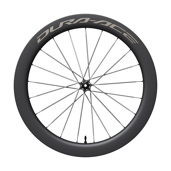 SHIMANO Roue Avant WH-R9370-C60-TL Tubeless Frein Disq Axe Trav
