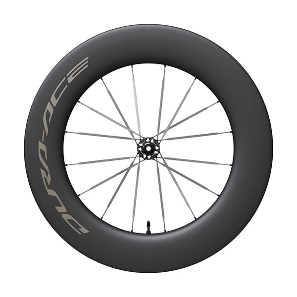 SHIMANO Roue Avant WH-R9370-C99-TL Tubeless Frein Disq Axe Trav