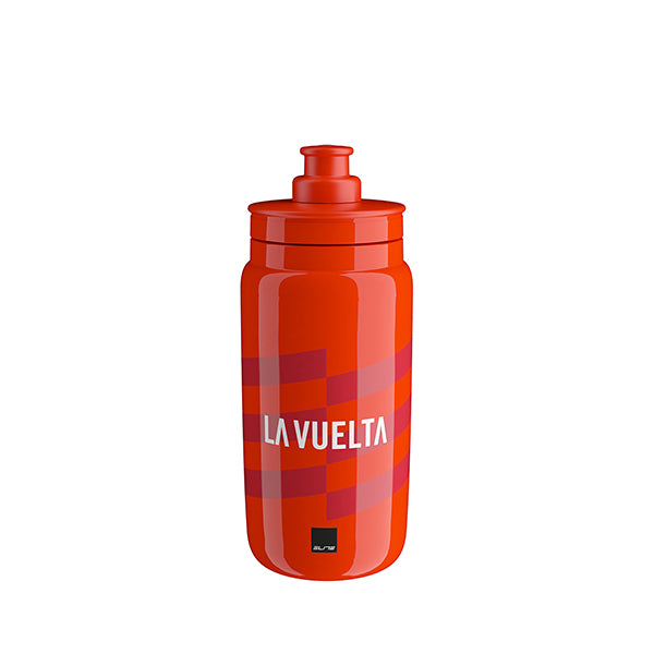 Bidon Elite Fly Teams 2026 – Vuelta rouge iconique 550 ml