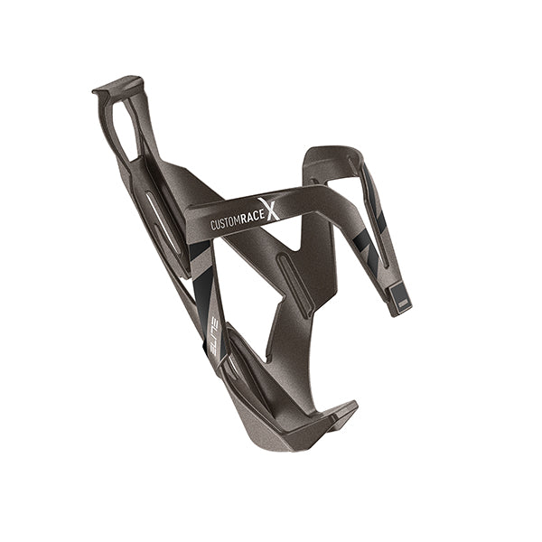 Porte-bidon Elite Custom Race X – Titane logo noir