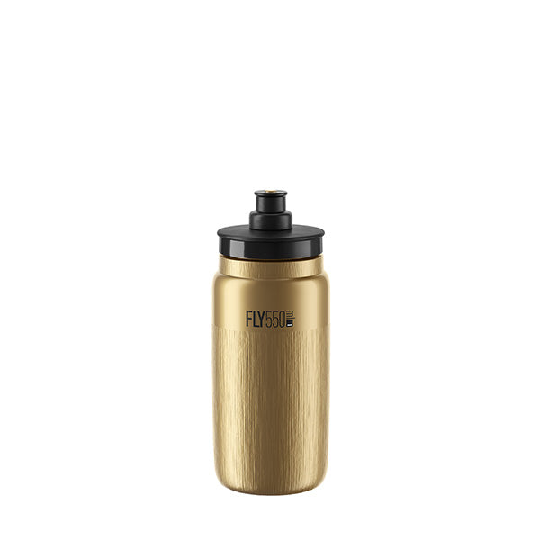 Bidon Elite Fly Tex – Or / tétine noire 550 ml