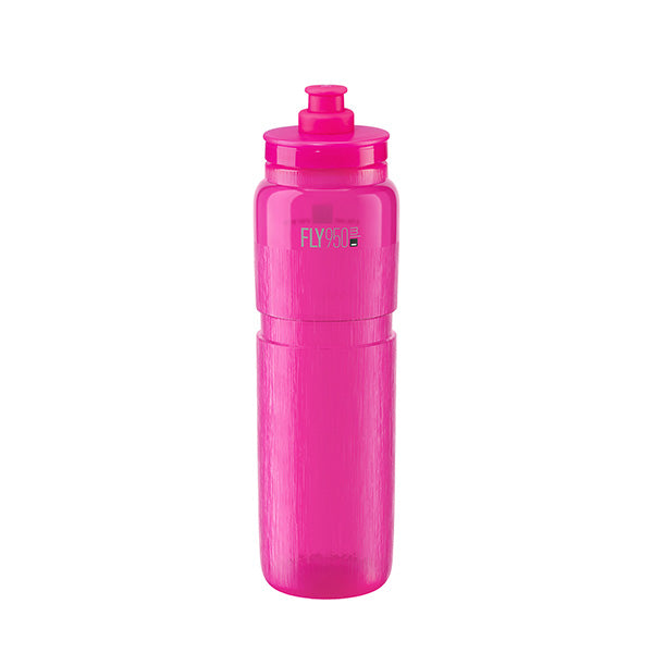 Bidon Elite Fly Tex – Transparent rose fluo 950 ml