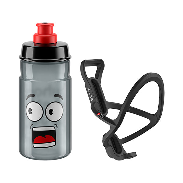 Kit Elite Toso porte-bidon + bidon Jet 350 ml – Jet fumé