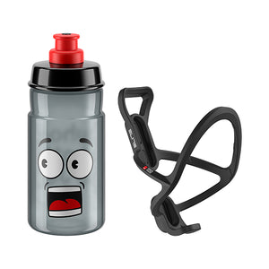 Kit Elite Toso porte-bidon + bidon Jet 350 ml – Jet fumé
