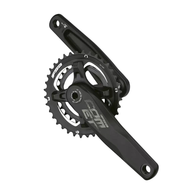 Pédalier VTT FSA Comet 10 vitesses alu noir 175 mm 36-26