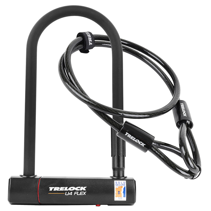 Antivol U Trelock U4 Plus 108 x 230 mm Ø 14 mm avec câble – vue 2