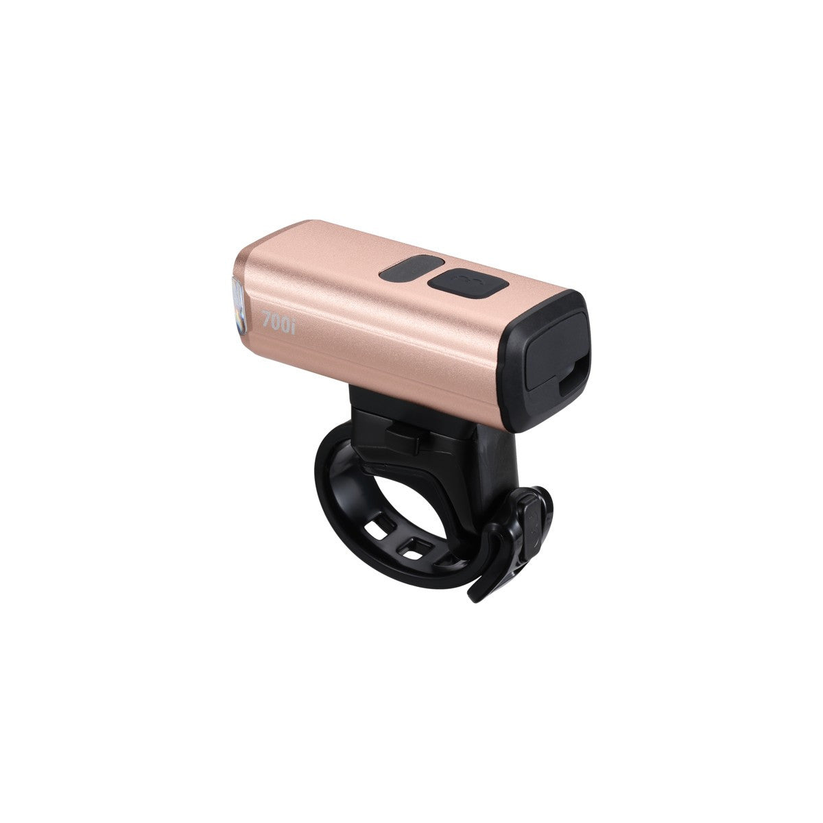 Eclairage avant NanoStrike 700i, indicateur batterie, USB-C Rose BBB